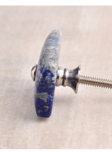 Agate Natural Gemstone Cabinet Furniture Knobs - Blue