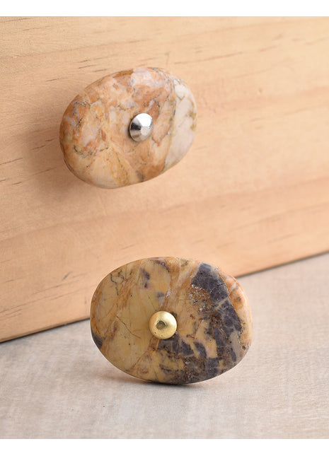 Agate Natural Gemstone Cabinet Furniture Knobs