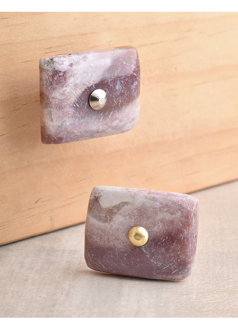 Agate Natural Gemstone Cabinet Furniture Knobs