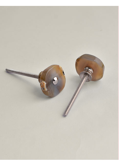 Agate Natural Gemstone Cabinet Furniture Knobs