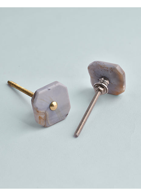 Agate Natural Gemstone Cabinet Furniture Knobs