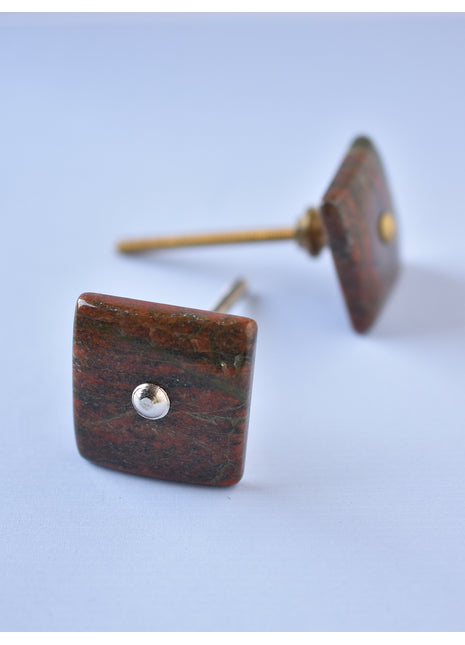 Agate Natural Gemstone Cabinet Furniture Knobs