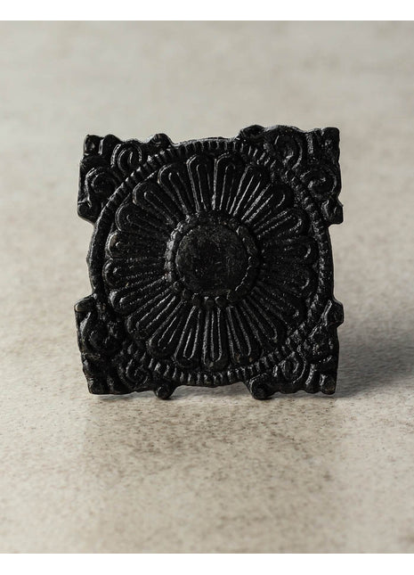 Antique Square Shape Metal Drawer Cabinet Knob