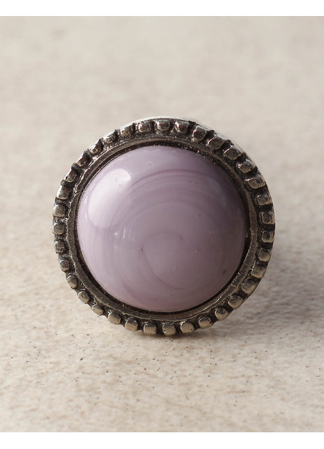 Rustic Purple Wardrobe Cabinet Metal knob