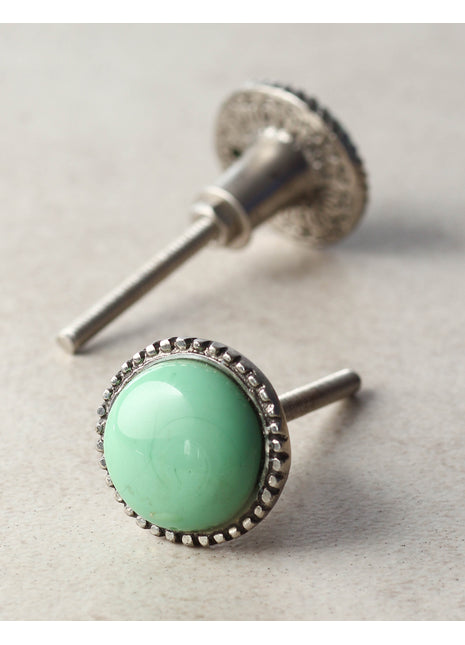 Decorative Green Kitchen Cabinet Metal knob