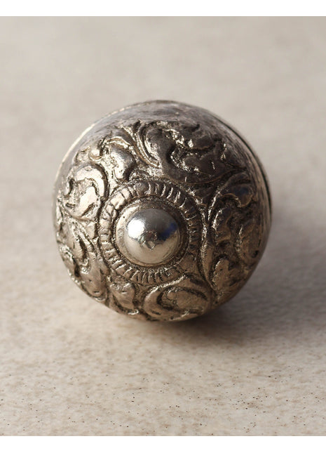 Silver Metal knob
