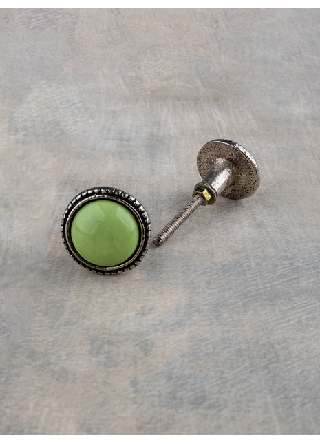 Decorative Green Kitchen Cabinet Metal knob