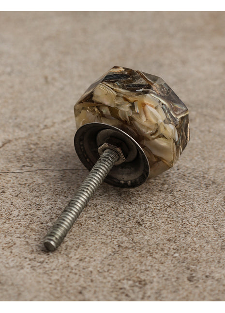 Unique Wooden Resin Sea Shell Design Kitchen Cabinet Drawer Knobs