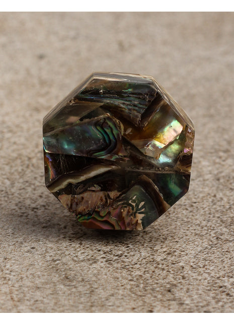 Unique Wooden Resin Sea Shell Design Kitchen Cabinet Drawer Knobs