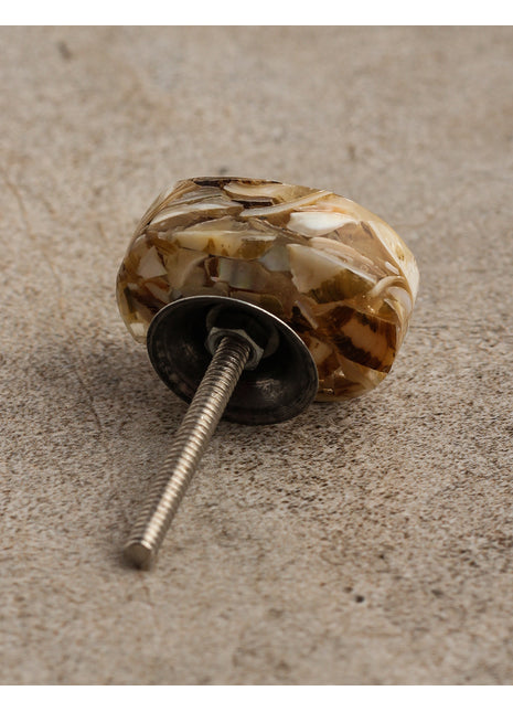 Oval Shape Decorative Resin Cabinet knobs