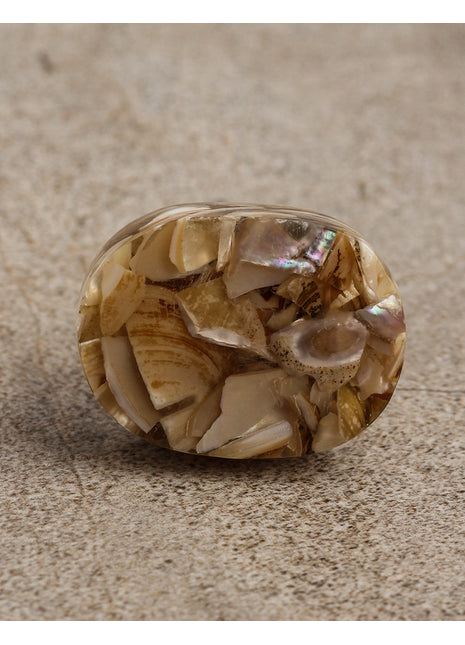 Oval Shape Decorative Resin Cabinet knobs