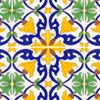 Antique Colorful Design Ceramic Tile Mural (16x16)