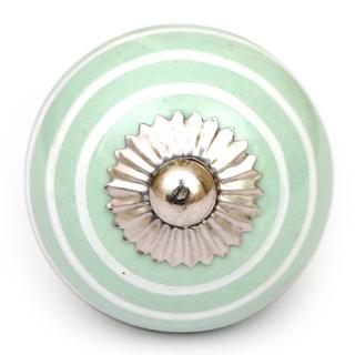 KPS-4598 Green and White Colored knob