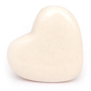 KPS-4689 - Clear Heart Ceramic Cabinet Knob