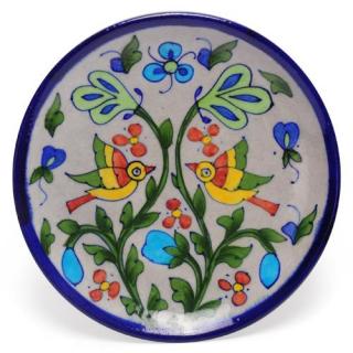 Two Birds design Plate 8"