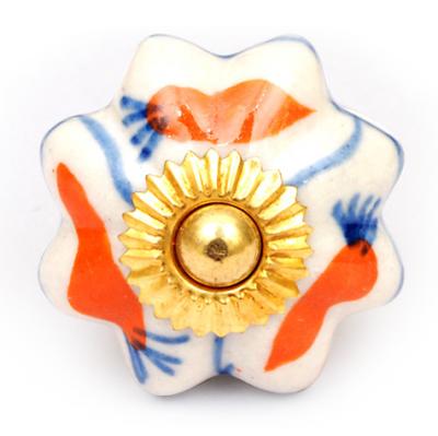 KPS-4556 - Orange design and white knob