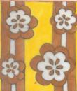 Brown and Yellow Tile
